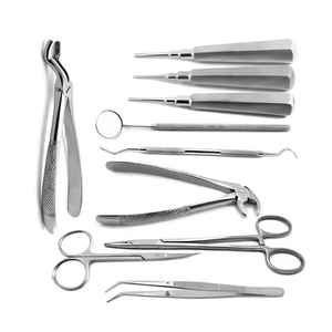 Herramientas de ortodoncia de alta calidad Manual de doble extremo y fuente de alimentación Instrumentos quirúrgicos dentales Acero inoxidable reutilizable - Product Image 1