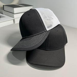 Casquette de camionneur en toile brodée personnalisable Pakistan 2025, respirante, performance, style hip-hop, unisexe, prix bas - Product Image 2