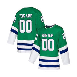 Jersey de Hockey sobre Hielo Premium con Sublimación Completa |   Uniforme con Logotipo de Equipo Personalizado |   Ropa Deportiva de Poliéster de Secado Rápido y Duradera - Product Image 1