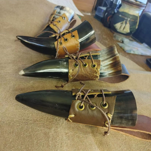 Producto Ecológico Hecho a Mano de Cuerno de Búfalo 100% de Primera Calidad, Estilo Vikingo - Product Image 1