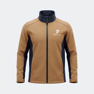 Chaqueta Softshell para Hombre con Cuello Alto, Ajuste Cómodo, Estilo Urbano, Transpirable, Ligera y de Secado Rápido para Invierno - Product Image 2