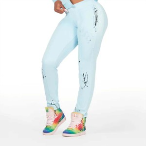 "Auténtico chándal apilado para mujer: tejido cómodo y ligero, ideal para la moda y el uso diario" - Product Image 4