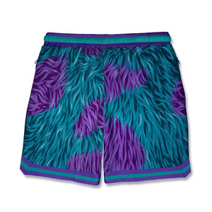 2025 Custom Men's Sports Basketball Shorts Elastic Waist Solid Elastic Waist Solid Elastic Waist Solid Elastic Waist Solid - Product Image 2