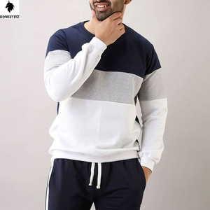 เสื้อสเวตเตอร์คอกลมผ้าฝ้ายโอเวอร์ไซส์ผ้า100% บ็อกซี่ฟิตเนสเสื้อมีฮู้ดเสื้อมีฮู้ดเสื้อสเวตเชิ้ตพิมพ์ลายแบบสั่งตัดไหล่ปล่อยน้ำหนักพาดไหล่ - Product Image 5