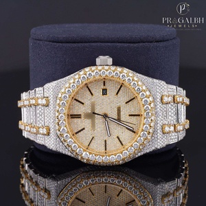 Reloj de Moissanite completamente automático para hombre, cristal de zafiro, reloj de lujo con brillo definitivo y precisión, moderno y elegante - Product Image 4