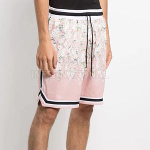 Nueva llegada 2024 Sublimation Mash Shorts Hombres Moda Transpirable Mash Shorts Imprimir Logo Baloncesto Mash Shorts - Product Image 3