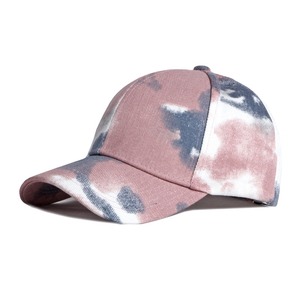 Casquettes de baseball tie-dye en pur coton – Vente chaude – Fabricant vietnamien – Casquettes de sport personnalisées de haute qualité – Multicolores - Product Image 5