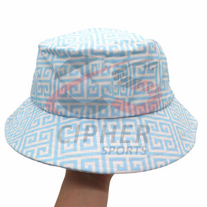 Nuevos sombreros de cubo brillantes a la moda, sombrero de cubo deportivo, tela de verano Unisex con logotipo personalizado, sombreros de cubo de alta calidad - Product Image 3