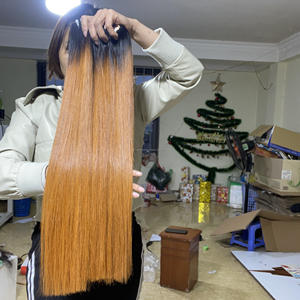 วิกผมคนแท้สีออมเบรสีส้ม - Product Image 3