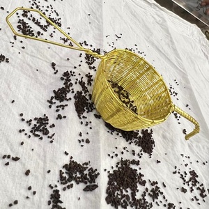 Passoire à thé en laiton tissé à mailles fines de qualité moderne fabriquée en Inde pour accessoires de cuisine et de thé - Product Image 6