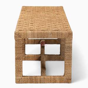 Banc en jonc de mer tissé pour la décoration de la maison au design minimaliste fabriqué au Vietnam en gros - Product Image 3