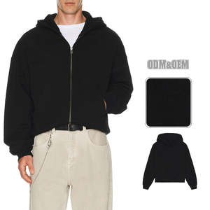 Sudaderas con Capucha de Felpa 100% Algodón para Hombre, Ecológicas, Resistentes al Viento, de Secado Rápido, Transpirables, Ropa Urbana, Servicio OEM - Product Image 4