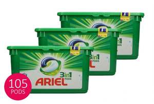 Solución de Lavandería Conveniente con Cápsulas Ariel, Dosis Pre-Medida, Ideal para Hogares con Poco Tiempo - Product Image 3