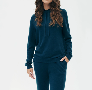 Sweat à capuche à manches longues en polaire surdimensionnée lourde de marque avec logo personnalisé pour les femmes grande taille Fitness Streetwear pull brodé tissé - Product Image 5