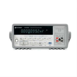 เครื่องวัดนาโนโวลต์/ไมโครโอห์ม Keysight 34420A ความแม่นยำสูง 7.5 หลัก 1% ป้องกันน้ำและฝุ่นระดับ IP65  วัดแรงดันสูงสุด 150V - Product Image 1