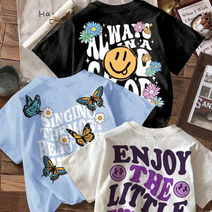 Logo personnalisé 100% coton épaule tombante Streetwear graphique surdimensionné t-shirts pour hommes - Product Image 2