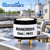 Sensor Gas Amonia Elektrokimia Akurasi Tinggi 0-100PPM MNS-4NH3-100 Probe Sensor NH3 Industri untuk Detektor Gas Portabel