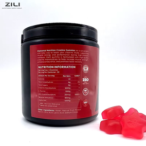 Complément alimentaire en gommes à la créatine monohydrate, marque privée, pour l'énergie et le développement musculaire - Product Image 2