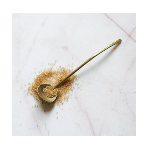 Cuillère à épices en laiton 7.5cm Mini cuillères minuscules petites cuillères à condiments pour épices pour taille personnalisée vente chaude - Product Image 3