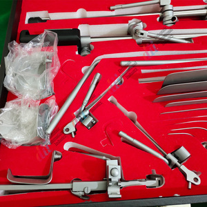 Ensemble complet de rétracteurs manuels Thompson en acier inoxydable pour chirurgie générale, système de rétracteurs hépatiques pour chirurgie abdominale, certifié CE - Product Image 3