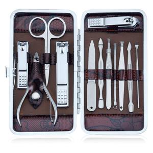 Ensemble de coupe-ongles professionnel en acier inoxydable 12 pièces outils de manucure et de pédicure de haute qualité pour le toilettage de bébé - Product Image 1