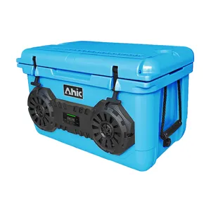 Multifunctional Fashion Design Cooler Box With Built In Speaker Large Capacity Portable Hard Cooler With Speakers