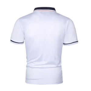Top Clothing Pakistani Manufacturer Hot Selling Customized Design Street-wear Casual Solid Color Slim Fit <b>Summer</b> Polo <b>Shirts</b> Men - Product Image 5