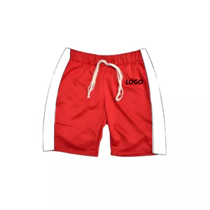 Logotipo personalizado 18 colores sólido liso hombres bañadores verano Pantalones cortos hombres playa pantalones cortos traje de baño 5 pulgadas entrepierna playa pantalones cortos para hombres - Product Image 1