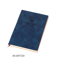 JPS OEM Carnet de notes A5 mini mignon à couverture rigide en cuir personnalisable