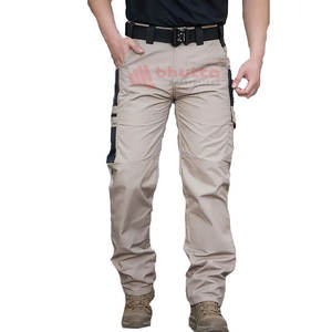Pantalones de talla grande para hombre con logotipo personalizado, pantalones de estilo callejero, pantalones Cargo, pantalones holgados para hombre, pantalones Cargo - Product Image 1
