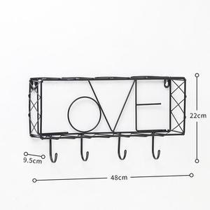 Trieur de lettres en marbre et métal, organisateur de stockage de fichiers décoratifs, porte-clés, or Rose, boîte en métal personnalisée, emballage de Style - Product Image 5
