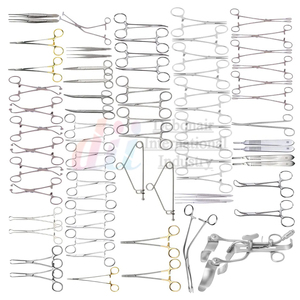Juego de Instrumentos Quirúrgicos para Prostatectomía Suprapúbica y Retropúbica, 77 Piezas, Acero Inoxidable, Manual, Reutilizable, Certificado CE - Product Image 2