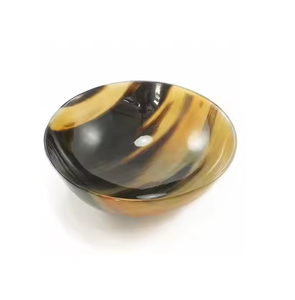 Tazón de cena para cocina Mesa de comedor para fiestas Características Buen acabado jepenese para frutas por artesanía de media luna - Product Image 1