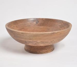 Creativo bajo MOQ hecho a mano mango madera frutero personalizado Fabricante Mayorista fábrica Venta Directa - Product Image 1