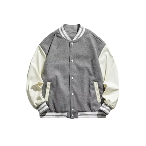 Latest Fashion Unisex <b>Varsity</b> <b>Bomber</b> <b>Jacket</b> | Embroidery Design | Front Logo | High Street Style | OEM Manufacturer 2026 - Product Image 5