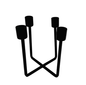 Bougeoir à décor antérieur en métal fait à la main avec une utilisation de haute qualité pour la maison, le restaurant, l'hôtel et le mariage. - Product Image 1