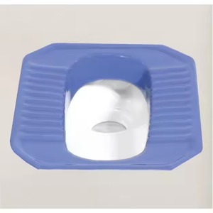 Placard à eau en céramique à profondeur moyenne de couleur de concepteur, casserole accroupie-articles sanitaires abordables produits de toilettes par le fabricant - Product Image 3