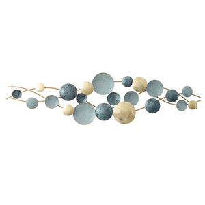 Best Quality <b>Metal</b> <b>Wall</b> Art Gold Finish Circle Sculpture Contemporary Home <b>Decor</b> Decorative Accent Piece <b>For</b> <b>Living</b> <b>Room</b> Office - Product Image 6