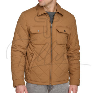 Chaquetas de Invierno Acolchadas para Hombre, Estilo Urbano Formal, Transpirables, Resistentes al Viento, Diseño Personalizado OEM, Alta Calidad, Venta al Por Mayor - Product Image 1