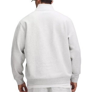 Automne Oem & Odm Style décontracté col rabattu cordon tricoté pour hommes fermeture éclair sweat-shirts à manches longues pull 2026 - Product Image 4