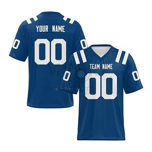 Camiseta de fútbol de alta calidad y colección de camisetas de fútbol americano, camisetas deportivas duraderas, camisetas de práctica de fútbol para niños en blanco - Product Image 1