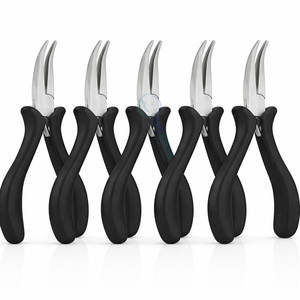 Alicates de Punta Curva de Alta Calidad para Bisutería, Modelado de Alambre y Manualidades, Acero Inoxidable Duradero, Gran Venta - Product Image 2