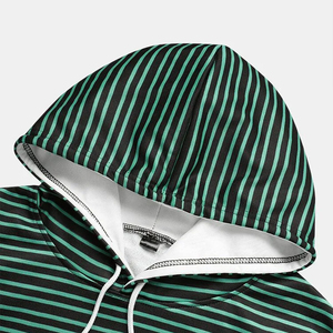 Sweat à capuche en molleton pour homme, manches longues, style vintage, coupe-vent, séchage rapide, respirant, personnalisé, haute qualité, OEM/ODM - Product Image 3