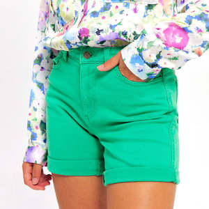 Shorts de Verano Transpirables Personalizados para Mujer, Shorts de Gimnasio para Correr, Yoga, 100% Algodón - Product Image 4