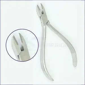 Dental V Stop Bend Pliers For Orthodontics & Prosthetics High Quality Dental Instrument Bracket Brace Adjusting Pliers