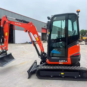 รถขุดขนาดเล็กคูโบต้าใหม่ 1 ตัน เครื่องยนต์ดีเซล ระบบไฮดรอลิก รถขุดตีนตะขาบ 1-2 ตัน สำหรับงานก่อสร้าง - Product Image 1