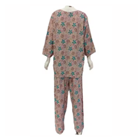 OFERTA ESPECIAL: Conjunto de Pijamas Térmicos Transpirables Vintage para Mujer de Verano con Mangas Largas y Pantalones