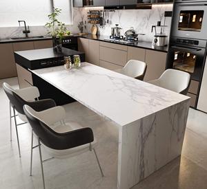 Mescubai, Pietra Sinterizzata Lucida Opaca dal Design Moderno per Pareti, Pavimenti e Tavoli di Hotel e Case, Applicazioni per Piani di Lavoro - Product Image 5