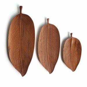Plateau de service en bois massif haut de gamme pour la cuisine et la salle à manger plateau de service de forme et de taille personnalisées pour les événements de fête d'hôtel à domicile - Product Image 4