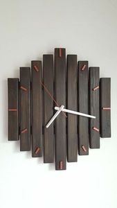 WEDDING CUSTOMIZED WOODEN WALL <b>CLOCK</b> FOR ELEGANT HOME DECOR MODERN Bamboo Body with Natural Rosh for Wedding Occasions - Product Image 3